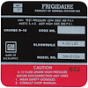 Decal 69-72 Cutlass Air Conditioning Compressor Red 5910729 - image 1