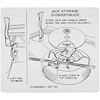 Decal 67 Cutlass Trunk Tire Stowage Convertible - image 1