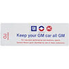 Decal 68 Cutlass Air Cleaner 400 4bbl Keep your GM car all GM - image 1