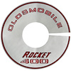 Decal 68 Cutlass Air Cleaner Rocket 400 2bbl 8 Inch Silver - image 1