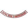 Decal 65-66 Cutlass Air Cleaner Ultra-High Compression 11 1/2 Silver - image 1