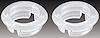 Door Lock Knob Ferrules 1961-1967 GM - image 1