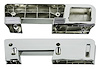 Interior Door Armrest Base 1964-67 GM