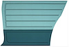 Side Panels 1965 Chevelle Coupe Rear - image 1