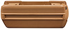 DP62301DS Armrest Base, Front, 1968-72 A-Body, Left/Driver Side - image 1