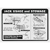Decal 65 GTO Tempest Lemans Jacking Instructions - image 1