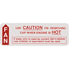 Decal 67 GTO Lemans Caution Fan - image 1