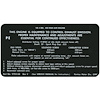Decal 68 Pontiac Emissions 400 Ram Air PE - image 1