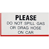 Decal 64 GTO Tempest Lemans Fuel Door - image 1