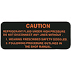 Decal 64-65 Pontiac Air Conditioning Warning - image 1