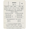 Decal 71 GTO Lemans Tire Pressure KE - image 1