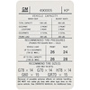 Decal 73 GTO Lemans Tire Pressure KP - image 1