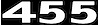 Decal 73 Pontiac Hood Scoop 455 White - image 1