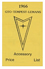 ACCESSORY PRICE LIST - image 1
