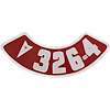 Decal 59-76 Pontiac Air Cleaner Aftermarket 326 4V - image 1