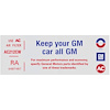 Decal 72-73 Pontiac Air Cleaner V8 4 Barrel Keep Your GM Car All GM RA - image 1