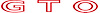 Decal 70-73 GTO Deck Lid GTO Red - image 1