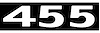 DT00414-WH Decal, 1973 Pontiac, Hood Scoop, 455 - image 1