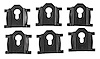 Rear Window Molding Clips for 1978-1988 Chevy El Camino [6-Piece Set] - image 1