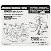 Decal 68-69 El Camino Jacking Instructions Except 69 SS - image 1