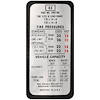 Decal 70 Chevelle Tire Pressure Except SS - image 1
