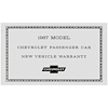 Warranty Certificate 1967 Chevrolet - image 1