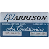 Decal 67 GM Evaporator Box Harrison Air Conditioning EBA7067B - image 1