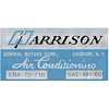 Decal 71 GM Evaporator Box Harrison Air Conditioning EBA7071B - image 1