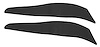 Inner Fenderwell A-Arm Seals 1964-1967 Pontiac GTO/LeMans/Tempest - image 1