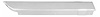 Molding Rocker Extension 1968-69 GTO - image 1