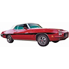 Decal 71-72 Lemans Body Stripe Kit D-98 Sword Gold - image 1