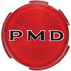Emblem Wheel 1967-70 Pontiac Red 2-3/4 - image 1