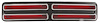 G240244-RH Tail Lamp Lens for 1967 Pontiac GTO [Right/Passenger Side] - image 1