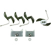 Clips Lower Door Molding 1967 GTO - image 1