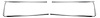 Molding Hideaway Headlamp 1968-69 GTO Grille - image 1