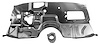 Firewall 1968-69 GTO/LeMans/Tempest Non-AC - image 1