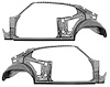 Frame Assembly 1968-69 Quarter Panel / Door Frame - image 1