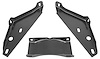 BUMPER BRACKETS REAR 1966 - image 1