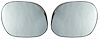 Glass 1971-72 GTO Sport Mirror - image 1