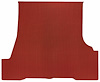 Trunk Mat 62-63 Tempest/LeMans CNV Red Houndstooth - image 1