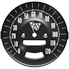 Face Plate Speedometer 65 GTO w/ Rally Gauges - image 1