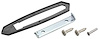 Exterior Door Mirror Mounting Kit 1969-1972 Pontiac Bonneville, Catalina, Grand Prix, GTO, LeMans, Tempest - image 1