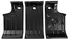 G242564 Floor Pan, Trunk, 1964-67 B.O.P. A-Body, 3-Piece Set - image 1
