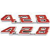 Emblem Rocker Panel 1967 Bonneville/Catalina/Grand Prix 428 - image 1