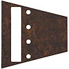 Dash Insert 8-Track in Console 1967-68 Bonn/GP Burlwood Grain - image 1