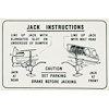 Decal 61 Pontiac Jacking Instructions - image 1
