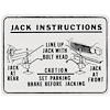 Decal 62 Pontiac Jacking Instructions - image 1