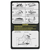 Decal 76 Grand Prix Jacking Instructions With Space Saver Spare - image 1