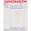 Sticker 74 Pontiac Window New Vehicle Price - image 1