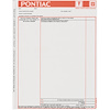 Sticker 77 Pontiac Window New Vehicle Price - image 1